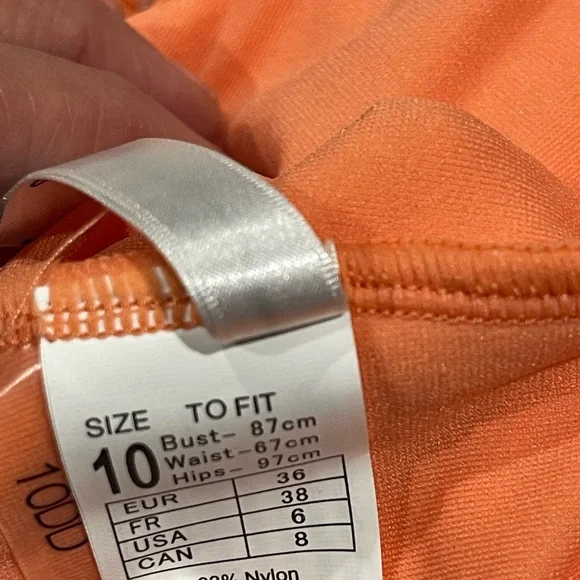 NWT Anthropologie Seafolly DD V-Neck One Piece Swimsuit - 6 - Picture 7 of 7